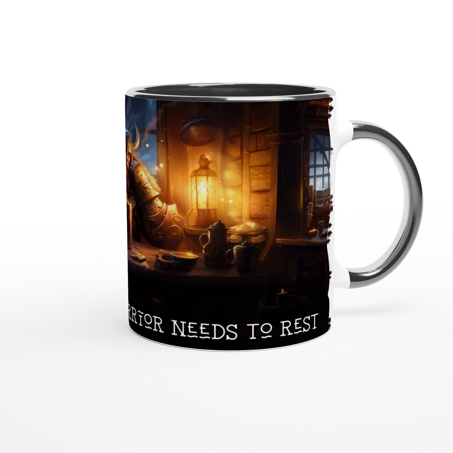 A | Sometimes every warrior needs to rest | Mood Mug