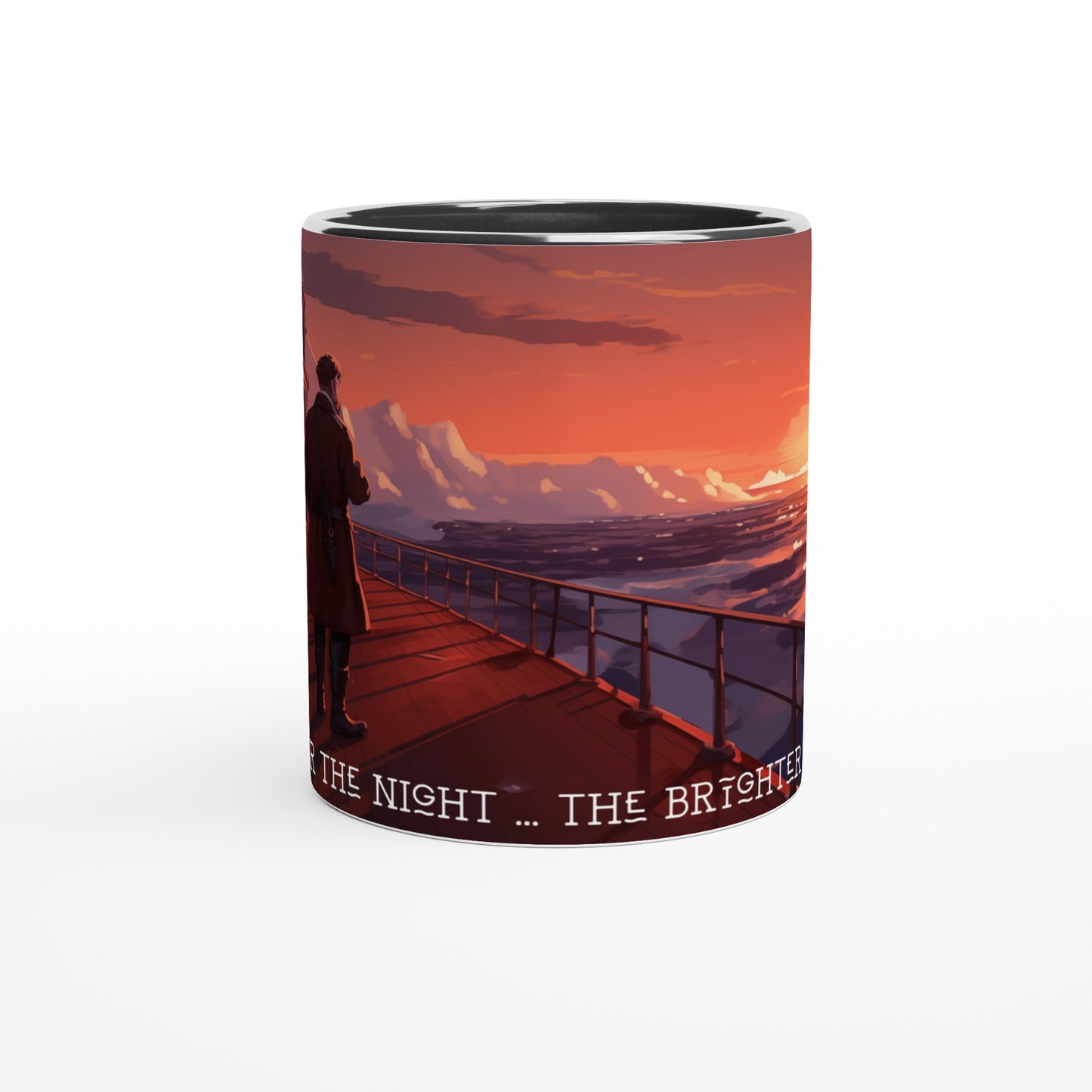 The Darker The Night ... The Brighter The Dawn | Mood Mug