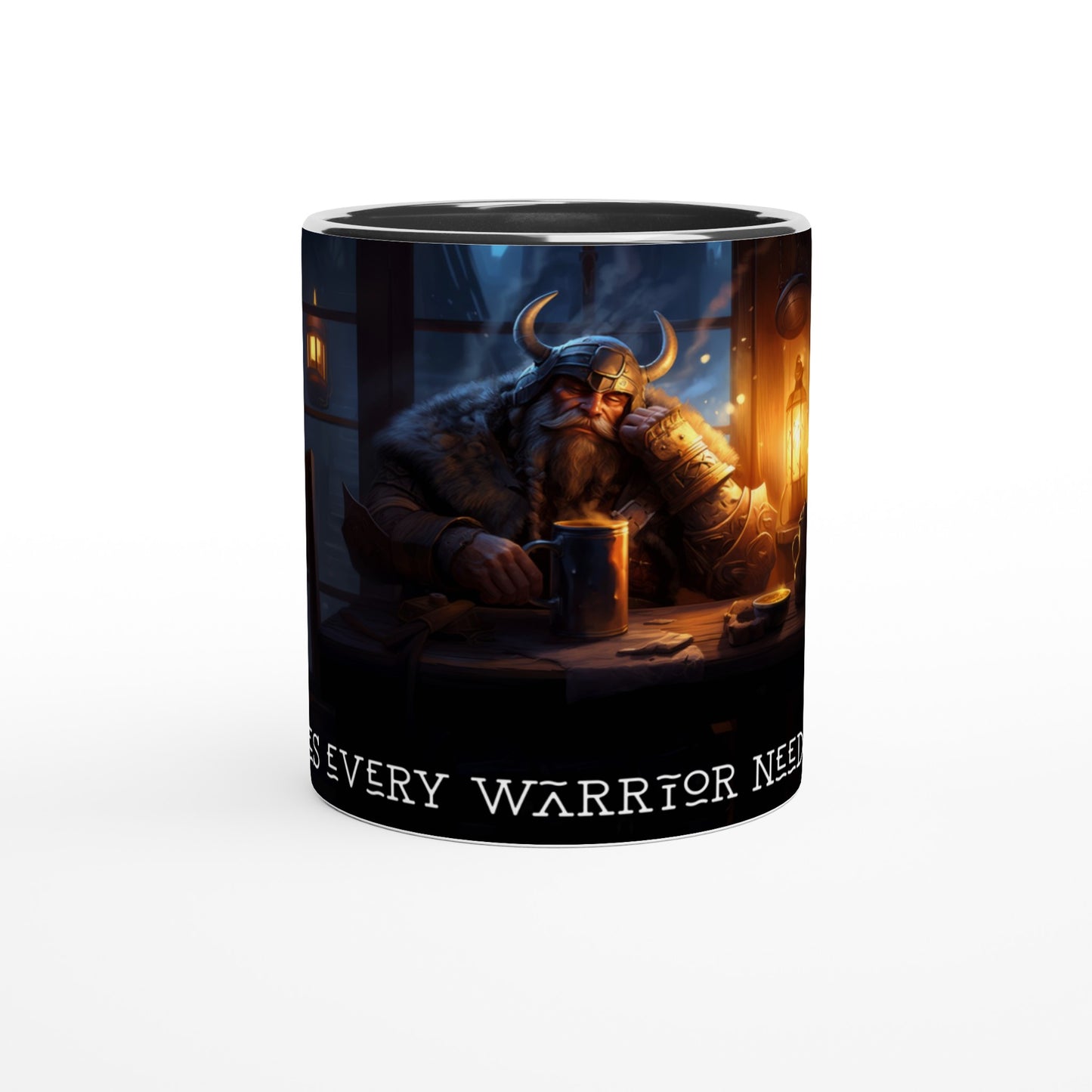 A | Sometimes every warrior needs to rest | Mood Mug